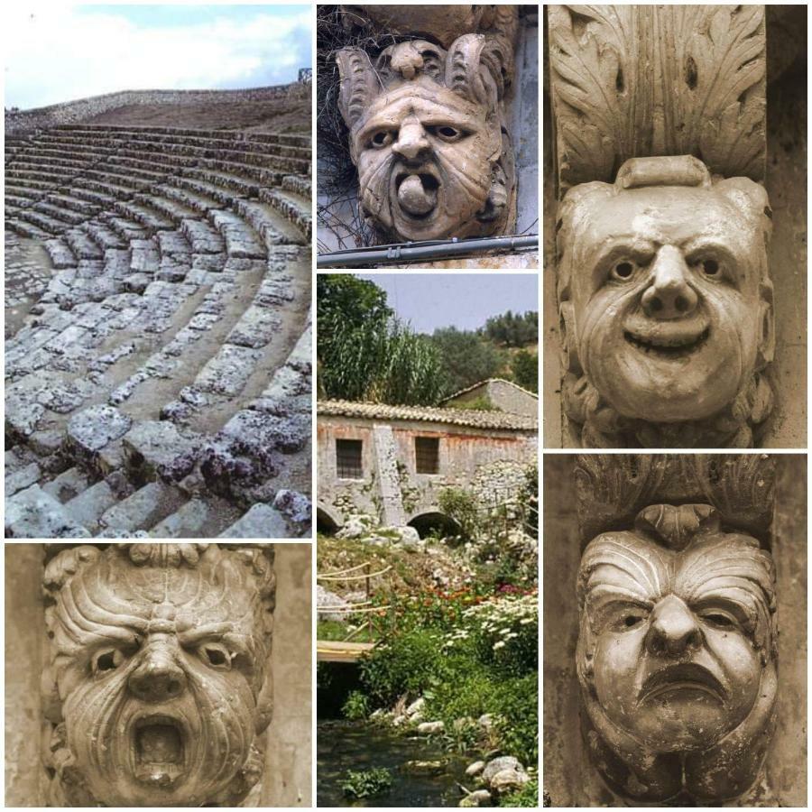 Villa La Mansarda Iblea Palazzolo Acreide Exterior foto